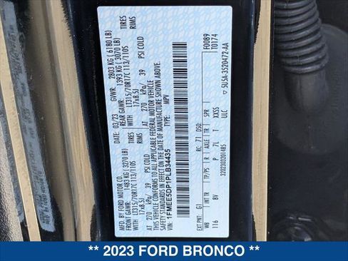 Used 2023 Ford Bronco Badlands AWD/4WD image 24