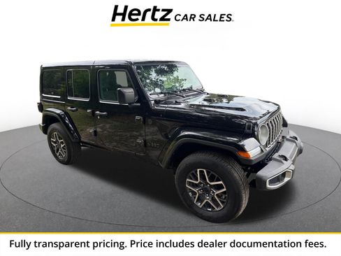 Used 2025 Jeep Wrangler Unlimited Sahara AWD/4WD image 1