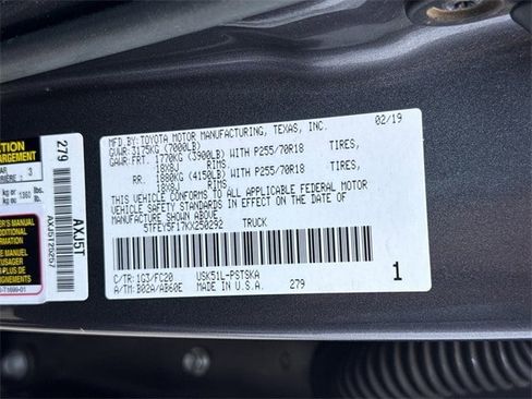 Used 2019 Toyota Tundra SR5 w/ SR5 Upgrade Package image 36