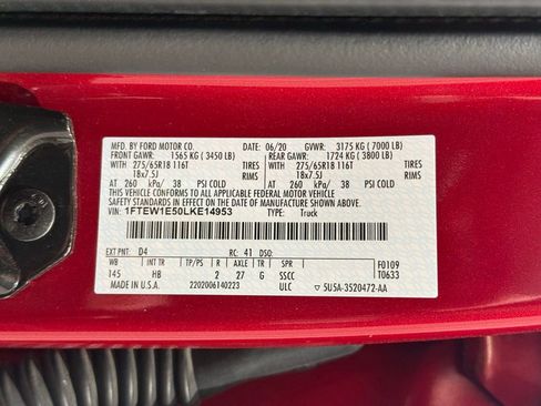 Used 2020 Ford F150 Lariat AWD/4WD image 29