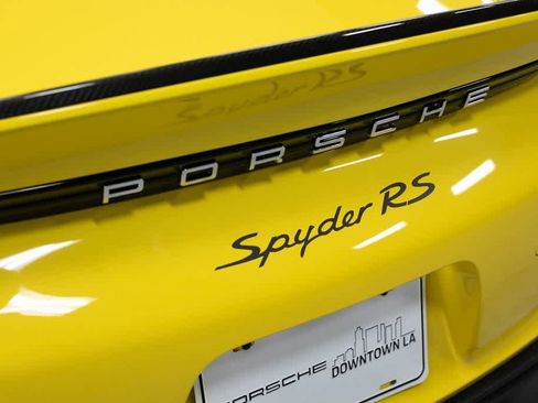New 2025 Porsche 718 Boxster Spyder RS image 31