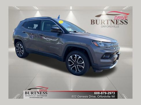 Used 2022 Jeep Compass Limited AWD/4WD image 1