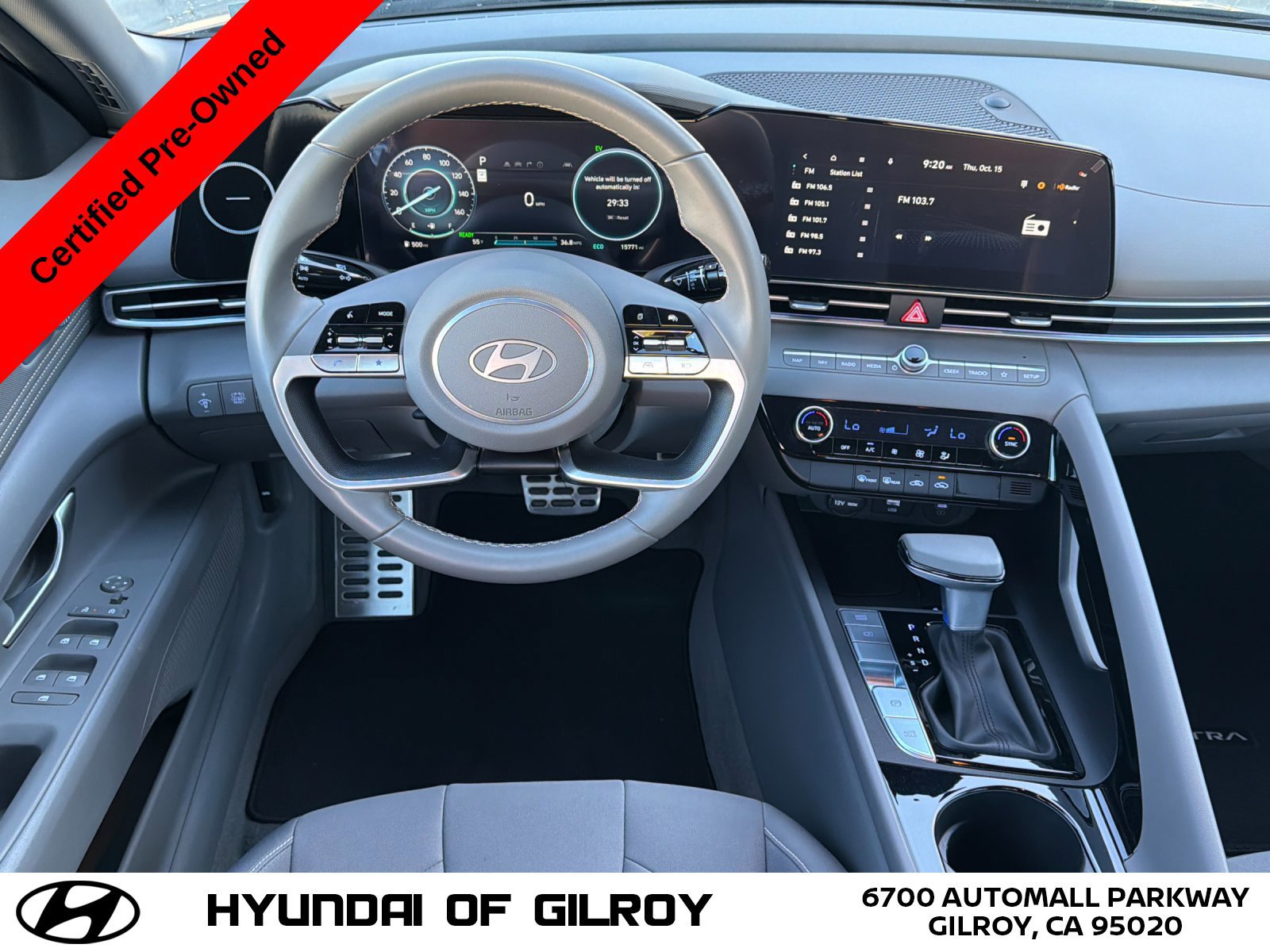 Certified 2025 Hyundai Elantra SEL FWD image 15