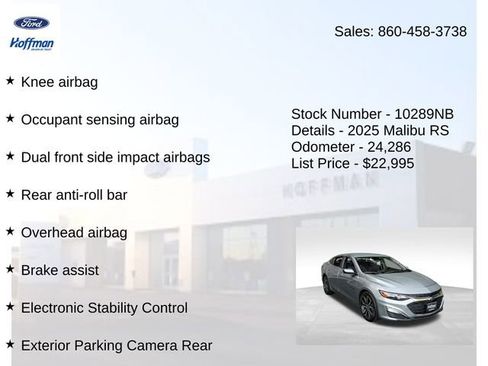 Used 2025 Chevrolet Malibu RS image 20