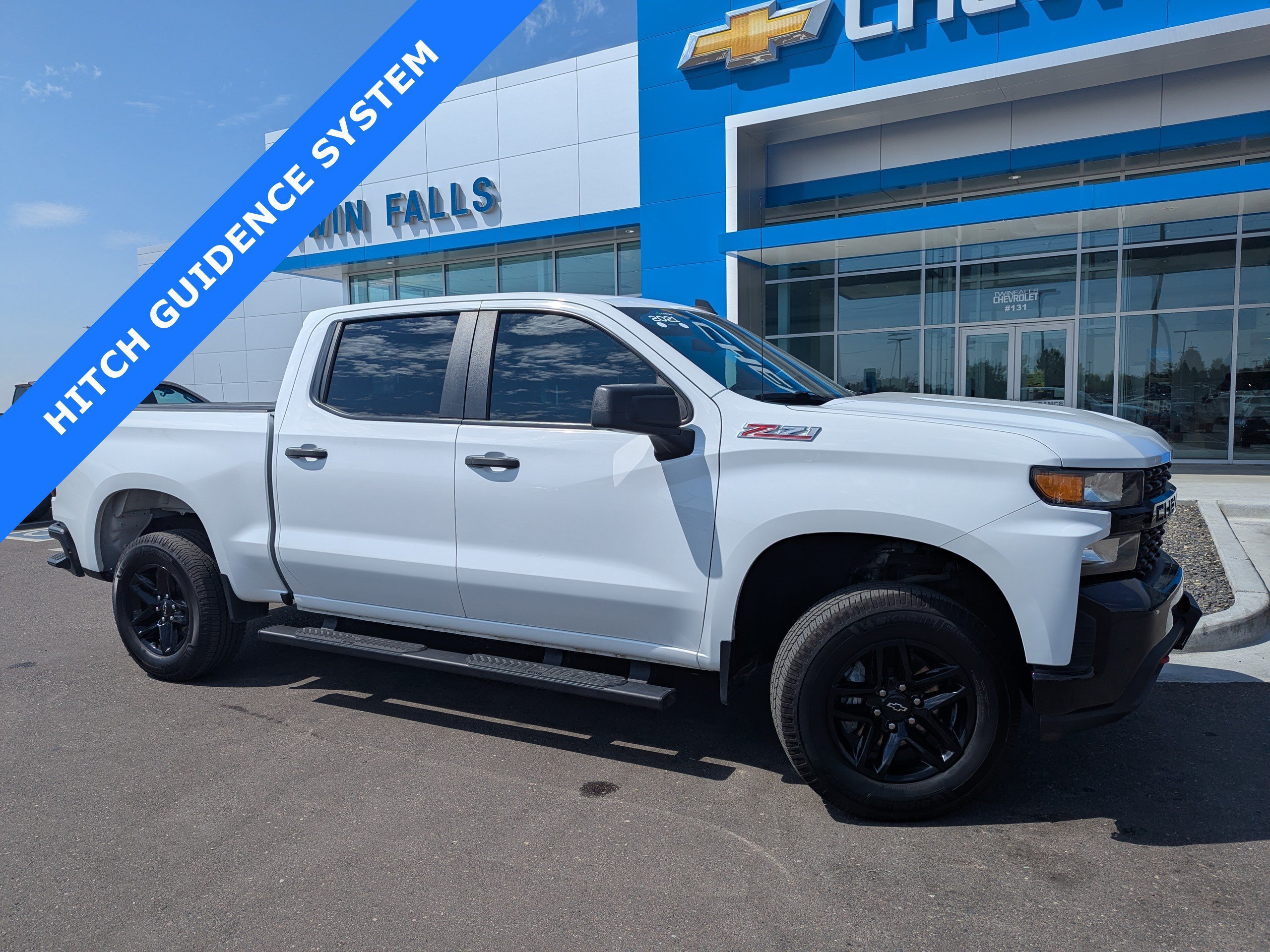 Certified 2021 Chevrolet Silverado 1500 Custom Trail Boss AWD/4WD image 1