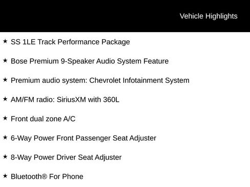 Used 2023 Chevrolet Camaro SS RWD image 5