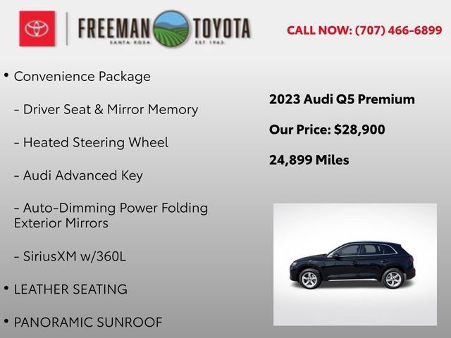 Used 2023 Audi Q5 2.0T Premium w/ Convenience Package AWD/4WD image 5