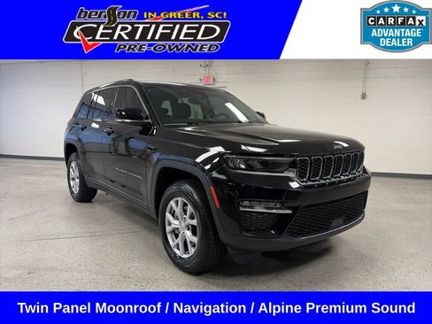 Certified 2022 Jeep Grand Cherokee Limited AWD/4WD image 1