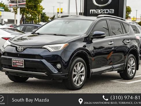 Used 2017 Toyota RAV4 Platinum w/ All Weather Liner Package FWD image 3