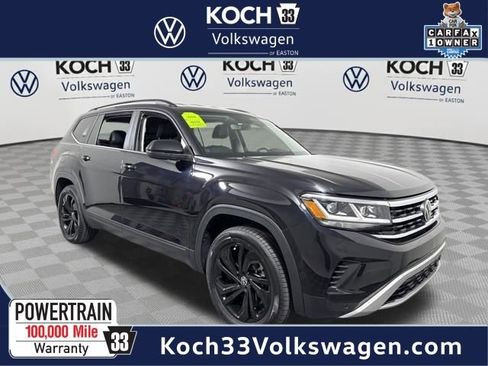 Used 2023 Volkswagen Atlas SE w/ Black Wheel Package image 1