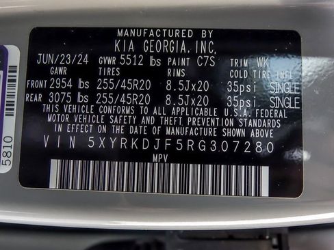 Used 2024 Kia Sorento SX image 38