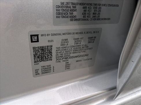 Used 2021 Chevrolet Silverado 1500 LT w/ Texas Edition Plus image 18