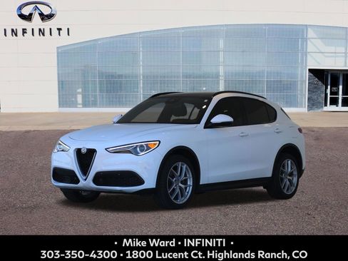 Used 2019 Alfa Romeo Stelvio Ti Sport w/ Quick Order Package 22S Sport AWD/4WD image 1