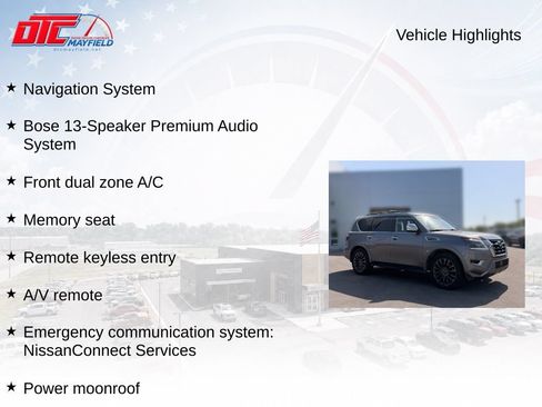 Used 2023 Nissan Armada Platinum w/ Captain's Chairs Package AWD/4WD image 6
