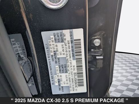 Certified 2025 MAZDA CX-30 AWD 2.5 S w/ Premium Package image 43