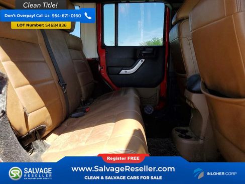 Used 2012 Jeep Wrangler Unlimited Rubicon w/ Dual Top Group AWD/4WD image 15