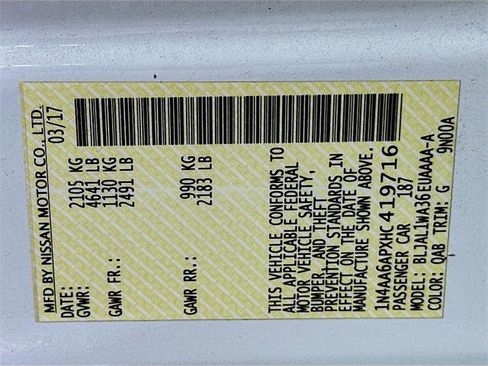 Used 2017 Nissan Maxima SR w/ Midnight Edition image 30