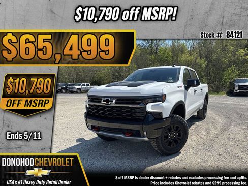 New 2026 Chevrolet Silverado 1500 ZR2 AWD/4WD image 1