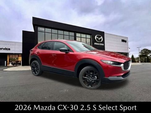 New 2026 MAZDA CX-30 AWD 2.5 S w/ Select Sport Pkg image 1