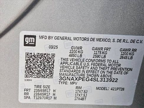 Used 2025 Chevrolet Equinox LT AWD/4WD image 22