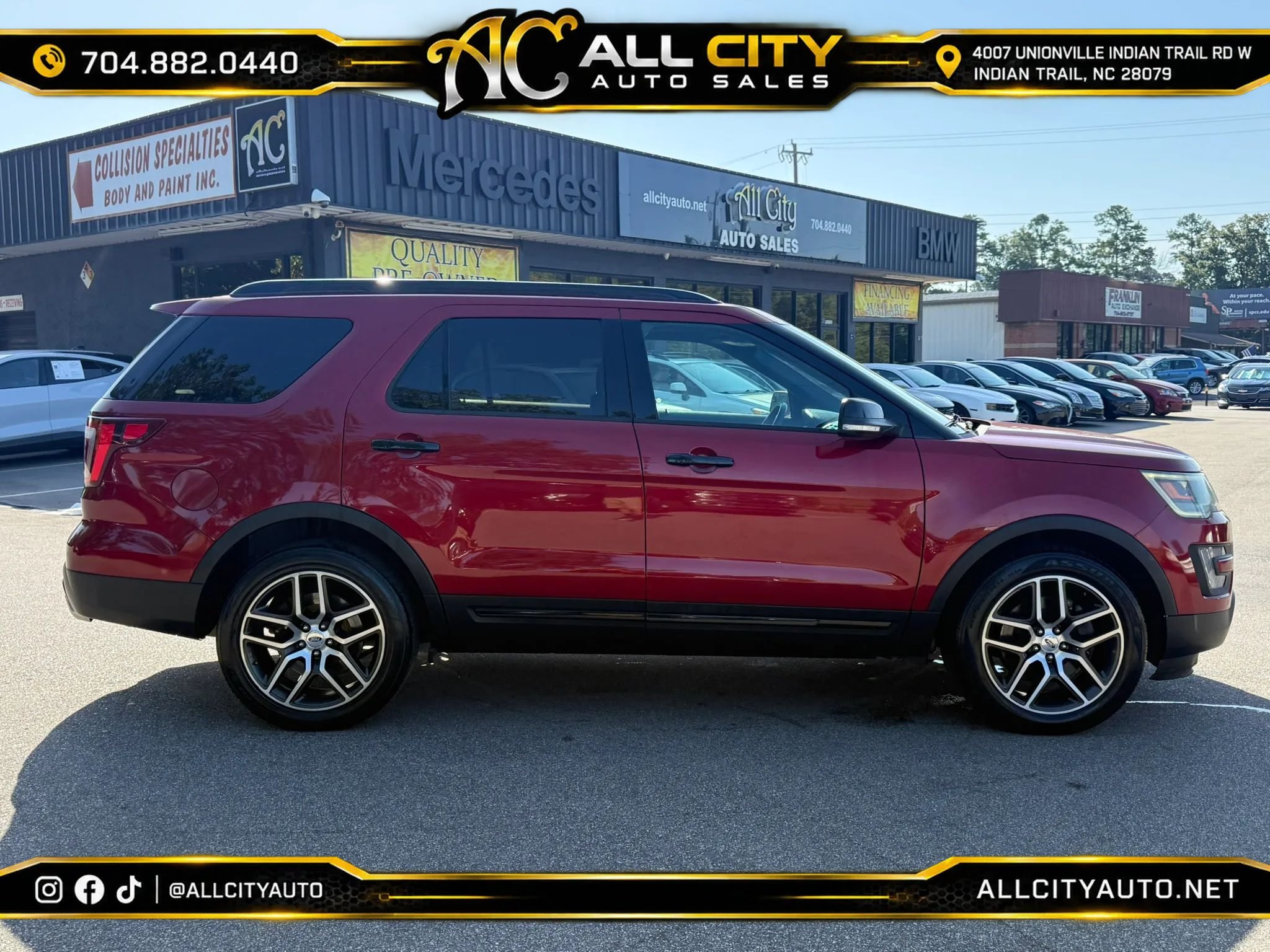 Used 2016 Ford Explorer Sport AWD/4WD image 8