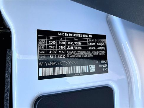 New 2026 Mercedes-Benz Sprinter 2500 image 12