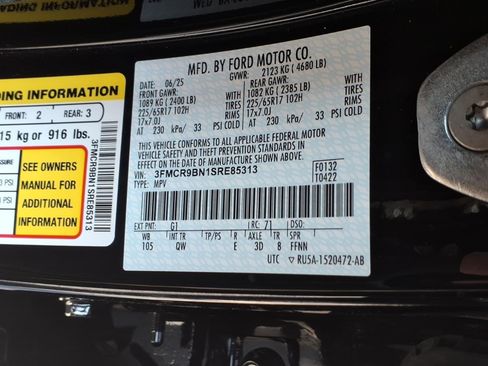 Certified 2025 Ford Bronco Sport Big Bend w/ Convenience Package AWD/4WD image 29