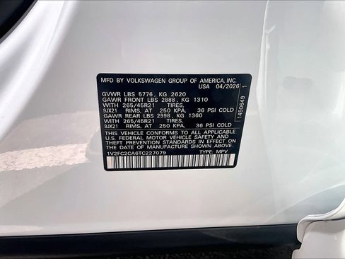 New 2026 Volkswagen Atlas Cross Sport SEL Premium R-Line AWD/4WD image 19