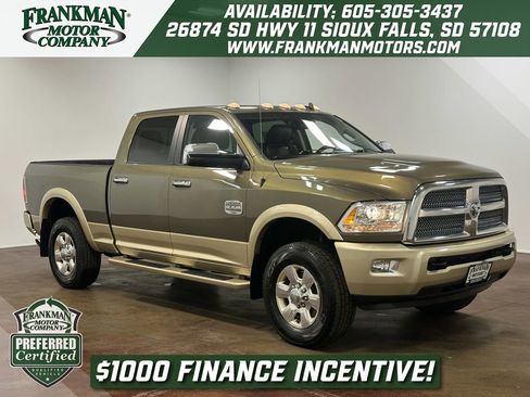 Used 2015 RAM 3500 Laramie Longhorn image 1