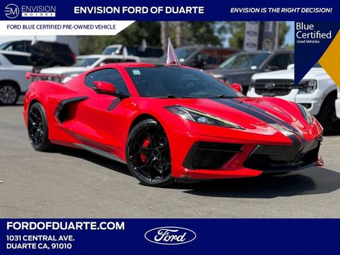 Used 2022 Chevrolet Corvette Stingray Coupe w/ 1LT RWD image 1