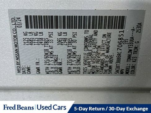 Used 2024 Nissan Rogue SV image 32