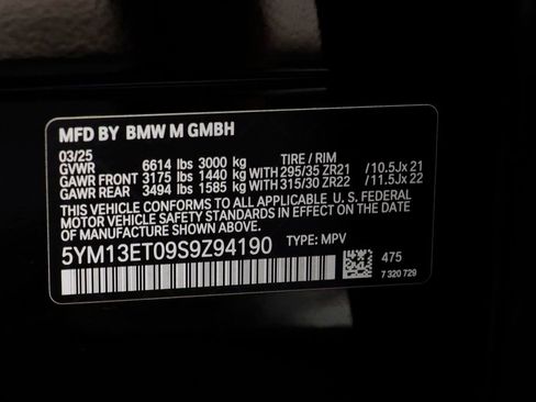 New 2025 BMW X5 M Competition w/ Executive Package image 27