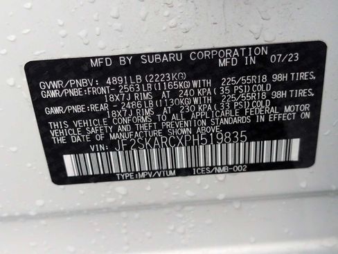 Certified 2023 Subaru Forester Touring w/ Popular Package #2 AWD/4WD image 36