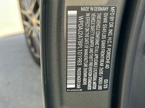 Certified 2023 Porsche Panamera Platinum Edition image 29