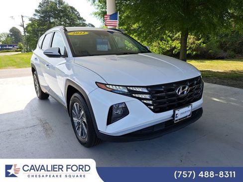 Used 2022 Hyundai Tucson Blue AWD/4WD image 1