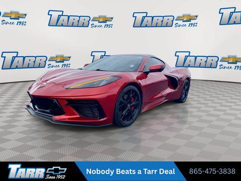 Used 2022 Chevrolet Corvette Stingray Premium Cpe w/ Z51 Performance Package RWD image 4