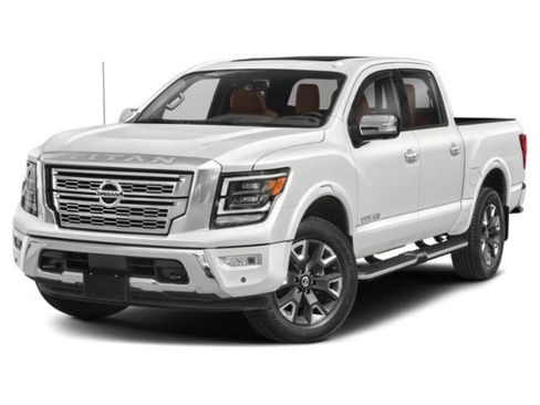 Used 2021 Nissan Titan Platinum Reserve w/ Off Road Protection Package image 1