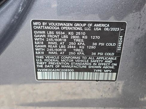 Used 2024 Volkswagen Atlas Cross Sport SE image 23