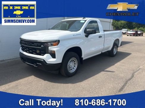 New 2025 Chevrolet Silverado 1500 W/T w/ WT Value Package AWD/4WD image 1