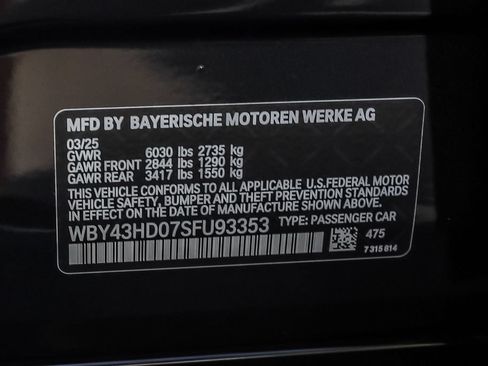 Used 2025 BMW i4 xDrive40i w/ M Sport Package AWD/4WD image 34