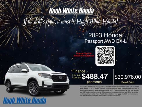 Used 2023 Honda Passport EX-L image 3