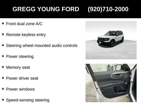 New 2025 Ford Bronco Sport Outer Banks w/ Outer Banks Tech Package+ image 19