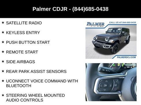 Used 2025 Jeep Wrangler Unlimited Sahara w/ Safety Group AWD/4WD image 18