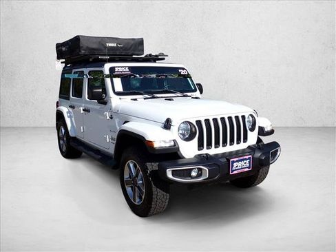 Used 2020 Jeep Wrangler Unlimited Sahara AWD/4WD image 6