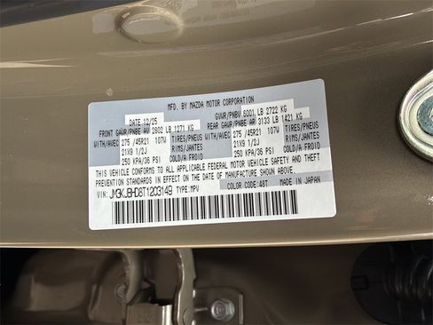 New 2026 MAZDA CX-70 3.3 Turbo w/ Preferred Package image 37