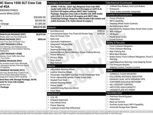 Used 2019 GMC Sierra 1500 SLT w/ SLT Premium Plus Package image 15