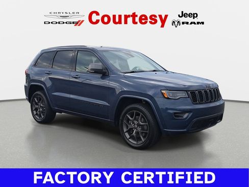 Certified 2021 Jeep Grand Cherokee Limited w/ Quick Order Package 28K 80th AWD/4WD image 1