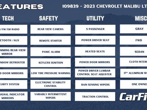 Used 2023 Chevrolet Malibu LT FWD image 34