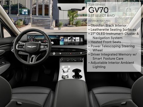 New 2026 Genesis GV70 2.5T Select image 18