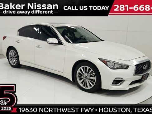 Used 2021 INFINITI Q50 Luxe image 1